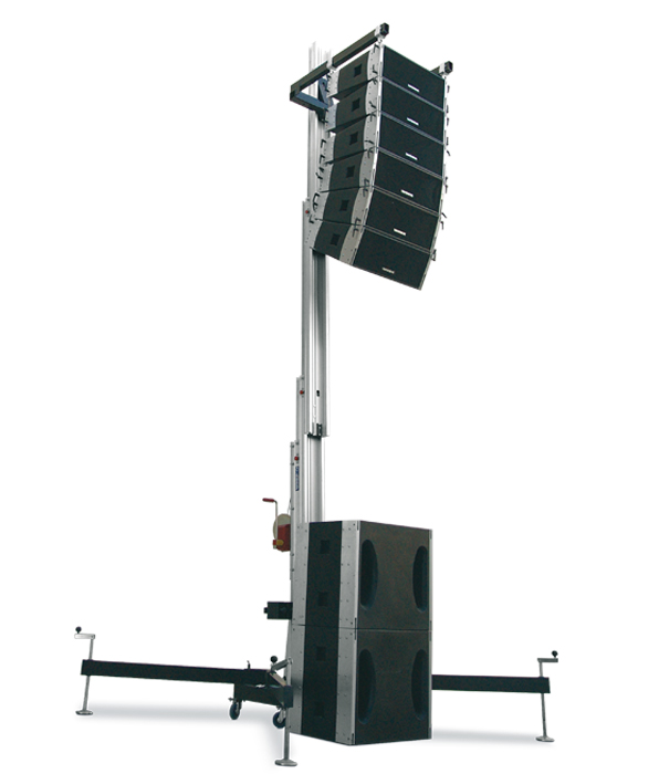 line array tower