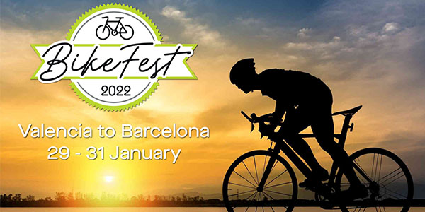 La carrera benéfica BikeFest tendrá lugar en España.   